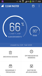 Resultat d'imatges de clean master icono con nombre