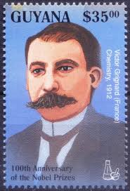 Victor Grignard Nobel Chemistry Winner from France, Guyana 1995 MNH