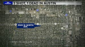 The men were in a pontiac about 5:30 p.m. 1 Killed 2 Injured In Austin Shooting Wgn Tv
