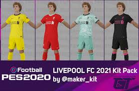 Liverpool are in negotiations to seal a record premier league kit deal, with club liverpool are looking to beat manchester united's record £75m kit deal. Pes 2020 Liverpool Fc 2021 Kit Pack By Maker Kit