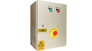 An automatic star/delta starter with relays and 555. 55 Kw Star Delta Starter Automation Electric