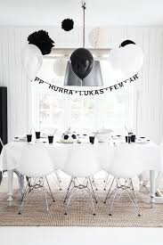 A black and white party. Black And White Party Ideas