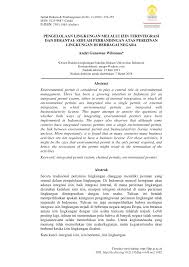 Pdf Pengelolaan Lingkungan Melalui Izin Terintegrasi Dan Berantai Sebuah Perbandingan Atas Perizinan Lingkungan Di Berbagai Negara
