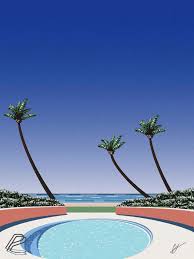 More Art Inspired By Hiroshi Nagai Adobeillustrator Vaporwave Art Nostalgic Art Summer Art