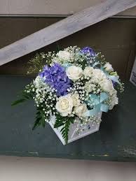 Baby boy flowers same day delivery. Small Arrangement For A New Baby Boy New Baby Products Flower Delivery Floral