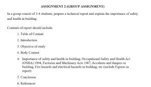 Explain how lack of knowledge and skills can cause accidents and health hazards. Solved Assignment 2 Group Assignment Ta A Group Consist Chegg Com