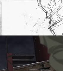 Animated Fighting Genga Genga Comparison Sword Of The Stranger Yutaka Nakamura Sword Of The Stranger Animation Animation Art