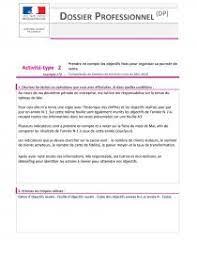 Dossier professionnel ministere du travail. Dossier Professionnel Dp Hpc Formation