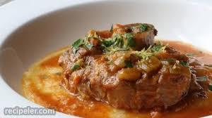 Veal shanks braised in tomatoes &amp; Pork Osso Bucco Mario Batali