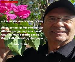 Erdal Yılmaz şiirleri