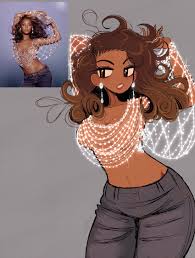 beyonce (real life and 2 more) drawn by revauri | Danbooru