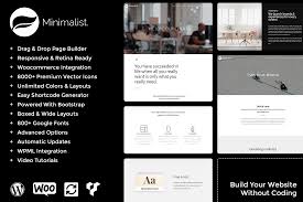 Here i have compiled some amazing animated svg. Minimalist Responsive Wordpress Theme Graphic By Visualmodo Wordpress Themes Creative Fabrica