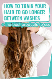 How To Train Your Hair To Go Longer Between Washes Hair To Go Your Hair Hair