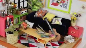 Lastly, kitchens open to dining room and living room designs make better use of natural light. Robotime Dollhouse Kit Locus S Sitting Room Dg106 Youtube