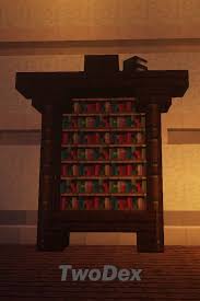 Minecraft Book Shelf Ideas Furniture In 2020 Minecraft Minecraft Wall Designs Minecraft Furniture