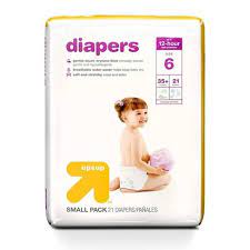 We had used luvs every since laken was little and then all a sudden they changed the tabs. Diapers Small Pack Size 6 21ct Up Up Target