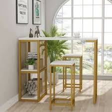 Denham 3 Piece Pub Table Set In 2020 Pub Table And Chairs Pub Table Sets Pub Dining Set