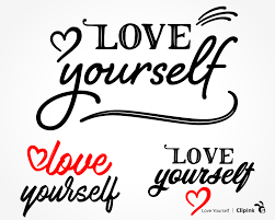 Download Love Yourself Svg Self Affirmation Saying Svg Png Eps Dxf Pdf Clipink
