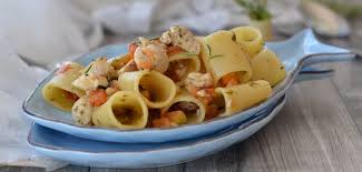 Maybe you would like to learn more about one of these? Paccheri Con Pesce Spada Pinoli Ed Erbe Aromatiche