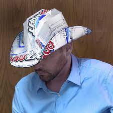 Beer Box Cowboy Hats Beer Box Cowboy Hats Beer Box Hat