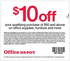 Pinned August 6th 10 Off 50 At Office Depot Or Online Via Promo Code 88719333 Coupon Free Printable Coupons Free Printable Birthday Cards Target Coupons
