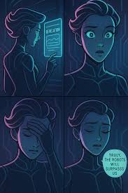 So, i asked ChatGPT to generate an image of herhim reacting to the fact  that on Rule34 exists porn of the app : rOpenAI