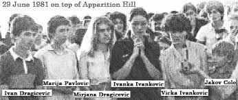 Image result for medjugorje seers apparition hill early days