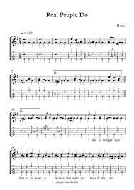 I've created a new tab on average once a week for the past four years that's a. Like Real People Do Hozier Ukulele Tabs Sheet Music Digital Sheet Music Ukulele