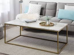 Beliani.de » tische » couchtische. Couchtisch Weiss Gold Marmor Optik Kaufen Auf Ricardo