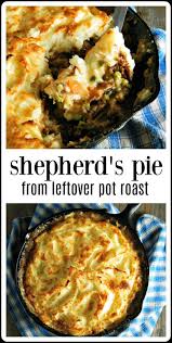 Shepherds Pie From Leftover Pot Roast Recipe Pork Roast Recipes Leftover Pork Roast Recipes Roast Beef Recipes