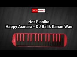 Not pianika sopo sing kuat ditinggal lungo. Not Angka Recorder Dalan Liyane Hendra