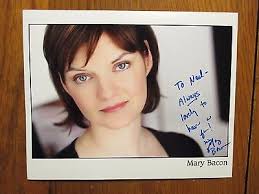 MARY BACON ("Law & Order: Special Victims Unit") Signed 8" X 10" Color  Photo