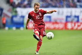 Denmark's euro 2020 match against finland has been postponed after danish midfielder christian eriksen collapsed on the pitch. Watch Christian Eriksen Scores Hat Trick To Send Denmark To The World Cup Cartilage Free Captain