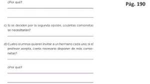 Libro para el alumno grado 4° generación primaria Desafio 100 4Âº Pag 189 A 190 Youtube