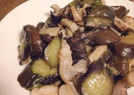 Sauteed Eggplant And Mushrooms With Herbs Recipe By Felice Recipe Sauteed Eggplant Eggplant Mushroom Recipe Herb Recipes