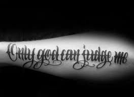60 Nur Gott Kann Mich Beurteilen Tattoo Designs Fur Manner Zitieren Sie Tinte Ideen Mann Stil Tattoo Tattoo Quotes Only God Can Judge Me Tattoo Only God Can Judge Me