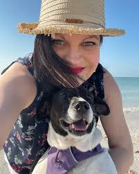 Happy 11th birthday sassy Harlow!💜🐾 Those of us blessed to earn the  unconditional love of a rescue know it's not always easy, but it's truly  the greatest gift. They are our people,