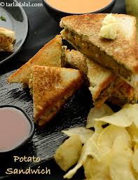 157 calories proportion of total calories contributed by protein, carbs and fat. Calories Of Potato Sandwich Aloo Sandwich On A Tava Is It Healthy