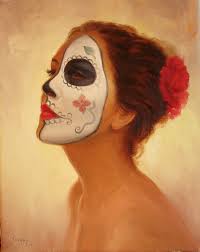 Papel Dia de los Muertos 8x10 impresión 6x7.5