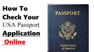 How To Check Usa Passport Application Status Online - Youtube