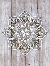 Mandala Wood Decor Living Room Wall Art Wood Wall Art Boho Etsy In 2021 Mandala Wall Art Wall Art Living Room Metal Tree Wall Art