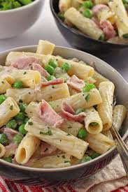 Your cheese ham pasta stock images are ready. Creamy Ham Pea Pasta My Fussy Eater Easy Kids Recipes