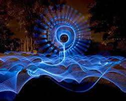 Laser Light Light Art Light Painting Photography Light Art Installation