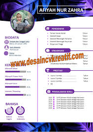 Desain Cv Menarik 2020 Cara Buat Cv Menarik Di Word 2020 Di 2020 Desain Cv Cv Kreatif Desain Resume