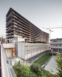 Lacroix Chessex Architectes Iheid Maison Des Etudiants Geneve Switzerland Architecture Facade Architecture Facade Design
