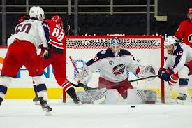 Da diverse stagioni costantemente tra i migliori marcatori della nl, gregory hofmann potrebbe è infatti notizia di queste ore che i columbus blue jackets hanno acquistato i diritti sull'attaccante dello. Blue Jackets Merzlikins Preparing For Next Start