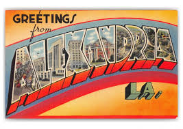 Say hello to the new largest photo in the world. Alexandria Louisiana Large Letter Greetings Vintage Grusskarten Echte Postkarten Online Versenden