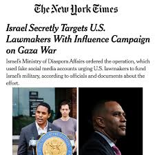 Daizy Gedeon | Israel organized and paid for an influence campaign last  year targeting U.S. lawmakers and the American public with pro-Israel  messaging,... | Instagram