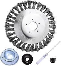 Becoyou Unkrautburste Freischneider Rundbuerste Fuer 150x25 4mm Wildkrautburste Fur Motorsense Unkr In 2020 Moos Entfernen Jaten Unkraut