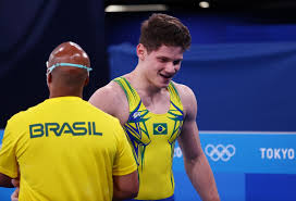 A brasileira ocupava a liderança após duas rotações (são quatro no total). C65aurp1dfinum